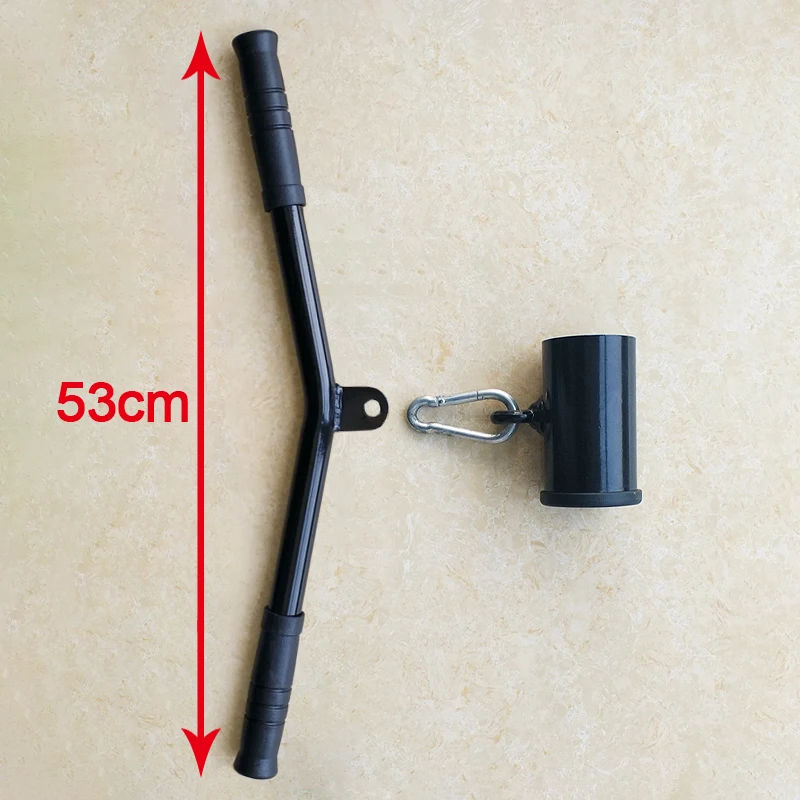 Fitness Barbell Bar Attachment For Gym Home Deadlift Squat Workout Trainer Rowing Grip Handle Weightlifting Training V-bar T-bar