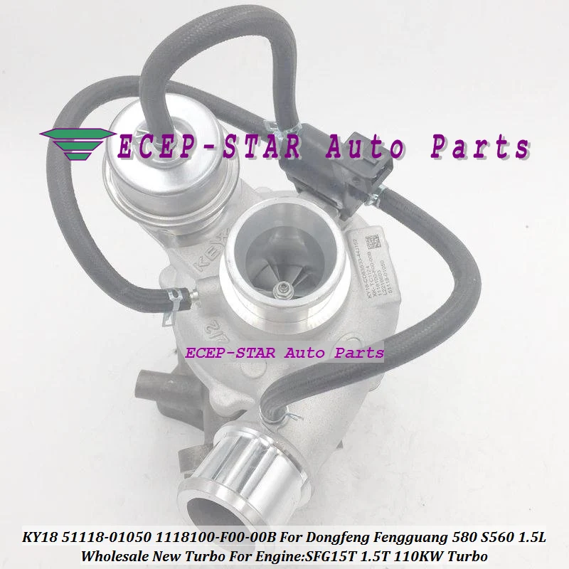 Turbo KY18 51118-01050 51118 01050 1118100-F00-00B 1118100F0000B Turbocharger For Dongfeng Fengguang 580 S560 SFG15T 1.5T 110KW