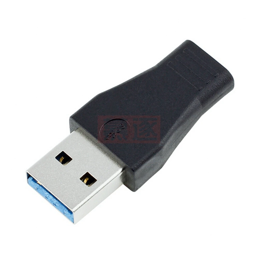 1個 ノートパソコン デスクトップ USB 3.0 オス - USB 3.1 Type-C メス データ変換アダプター デスクトップ USB3.1 Type-C - USB-C メスポート OTGアダプター