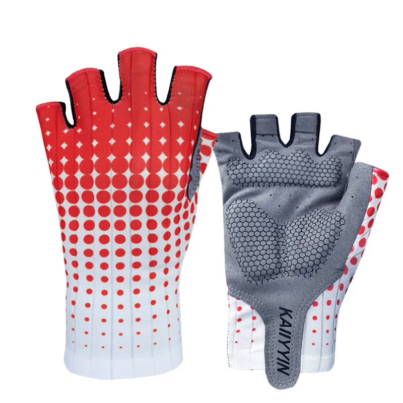 Neue Pro Aero Bike Team Radfahrhandschuhe Halbfinger Outdoor Rennrad Sporthandschuhe für Männer und Frauen Guantes Ciclismo