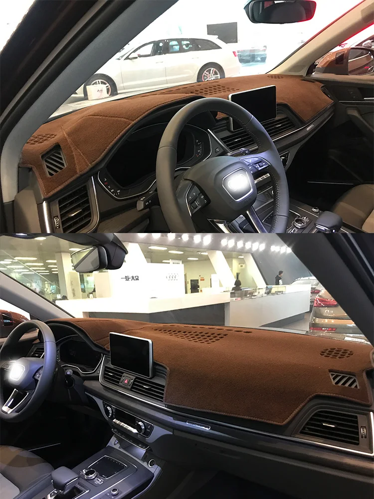 For Audi Q5 Q5L 2017-2022 FYB 87F 87I Dashmat Dashboard Cover Instrument Panel Protective Pad Dash Mat Anti-Dirt Proof Ornament