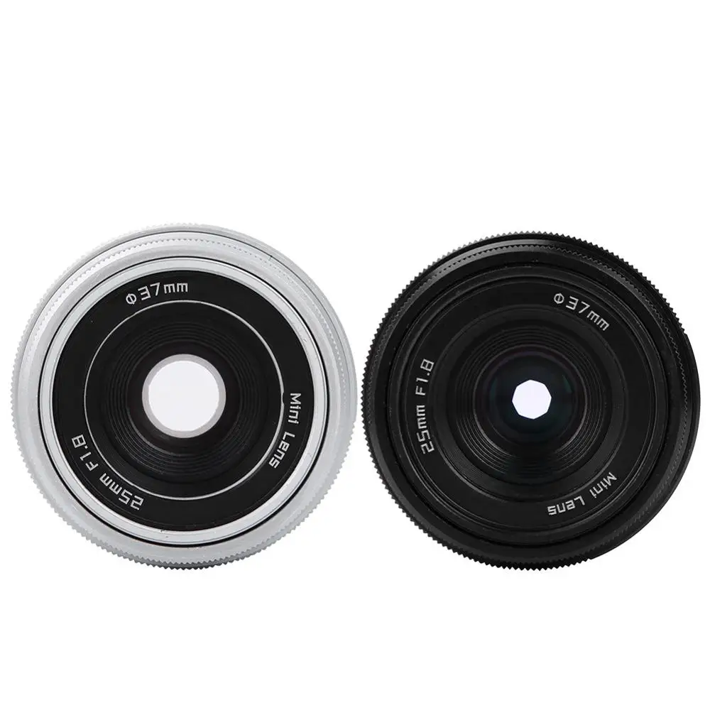 Newyi 25ミリメートルF1.8ミニcctv cマウント広角光学レンズニコン用