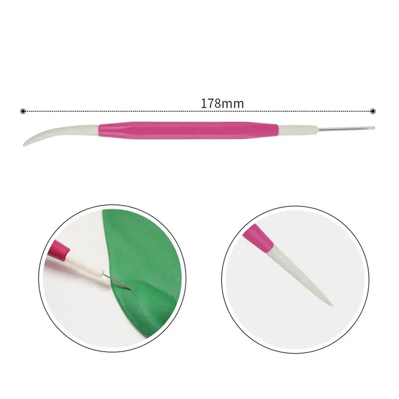 Cake Plastic Double Head Baking Scribe Tool Icing Carve Sugarcraft Decorate DIY Cake Cookie Decorating Tools Baking Needle