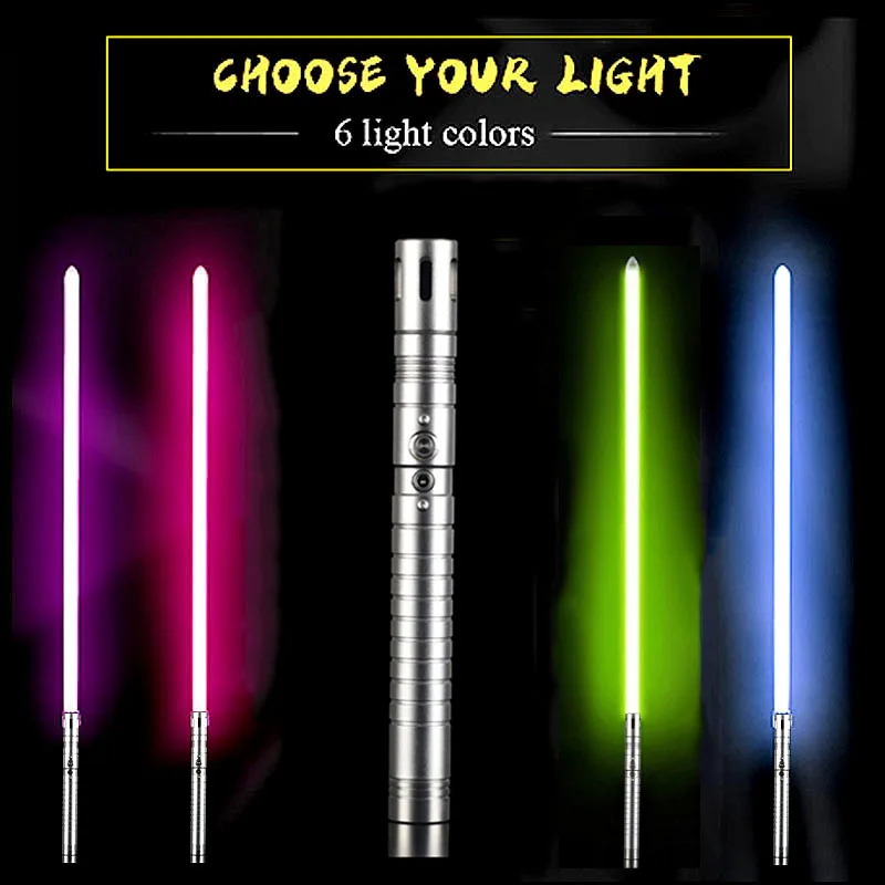 

Lightsaber Troops Role Play Light Toy Creativity Free Air Combat Steel Toy Handle Sword Light Toy Laser Sword Adult Sword