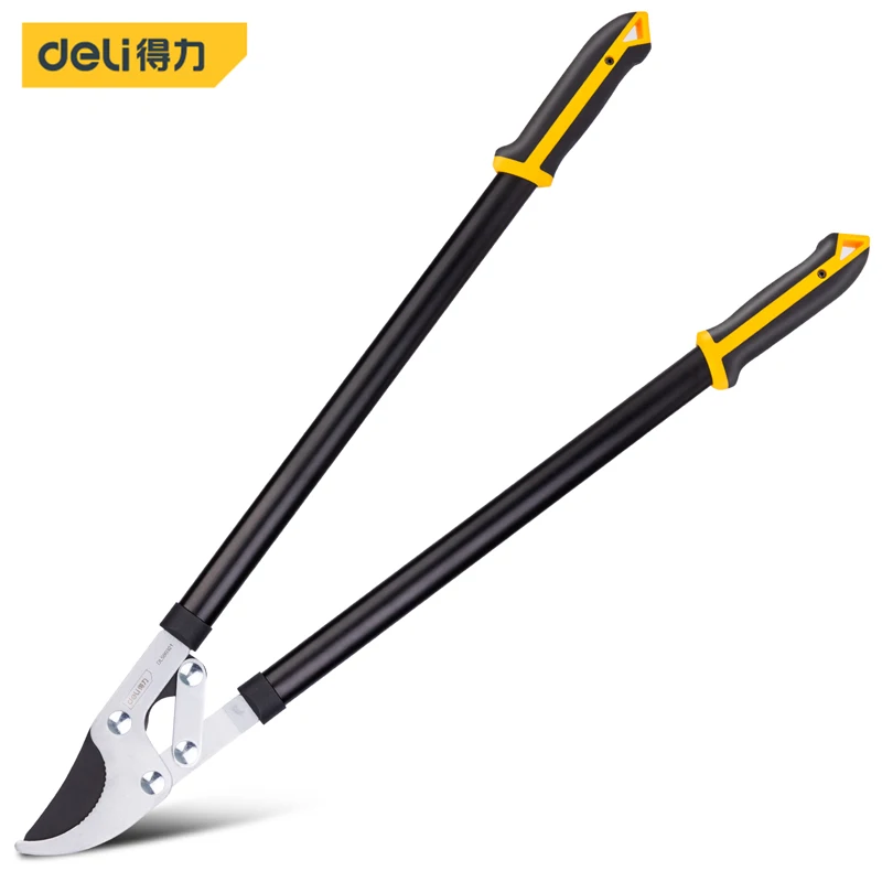 

deli Pruning Shear Garden Tools Labor Saving SK5 Strong Branch Shears Long Handle Replaceable Blade Sharp Durable Garden Lopper