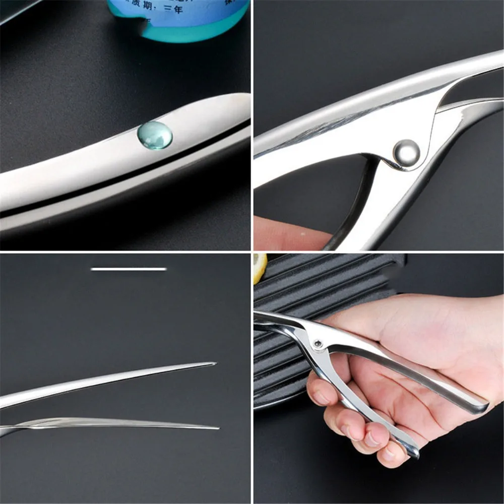 304Stainless Steel Creative Prawn Peeler Practical Shrimp Deveiner Device Fishing Knife Kitchen Cooking Seafood Gadget Tools