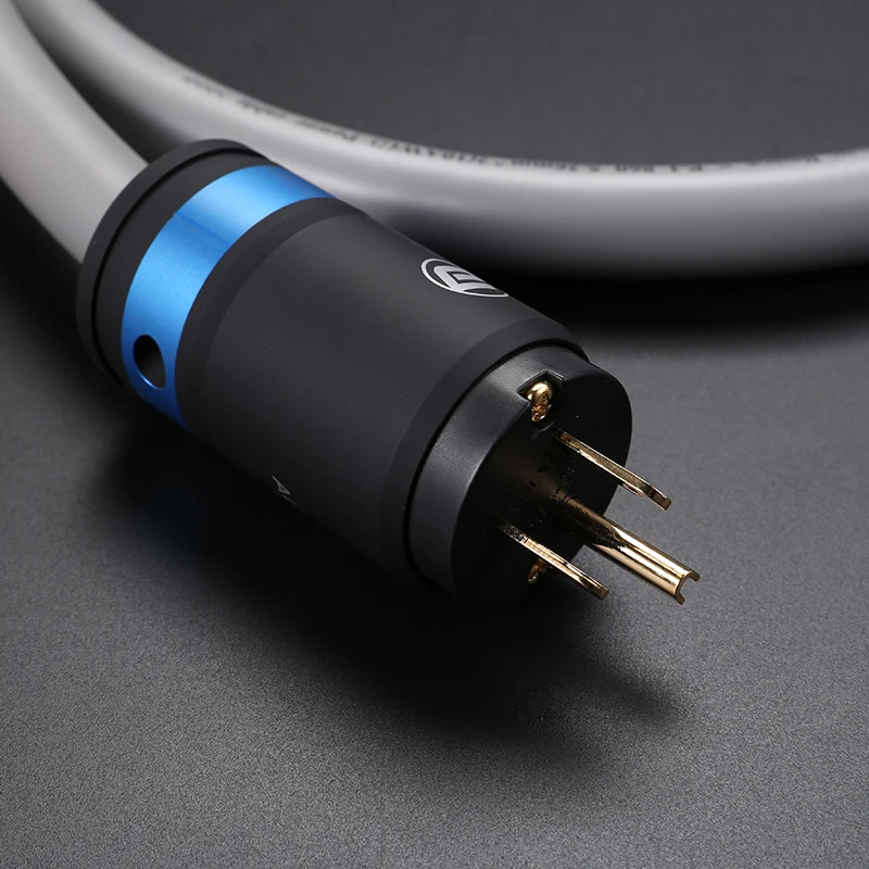 AUDIOMECA hifi power cable audio pure copper fever power cord gold-plated American standard plug