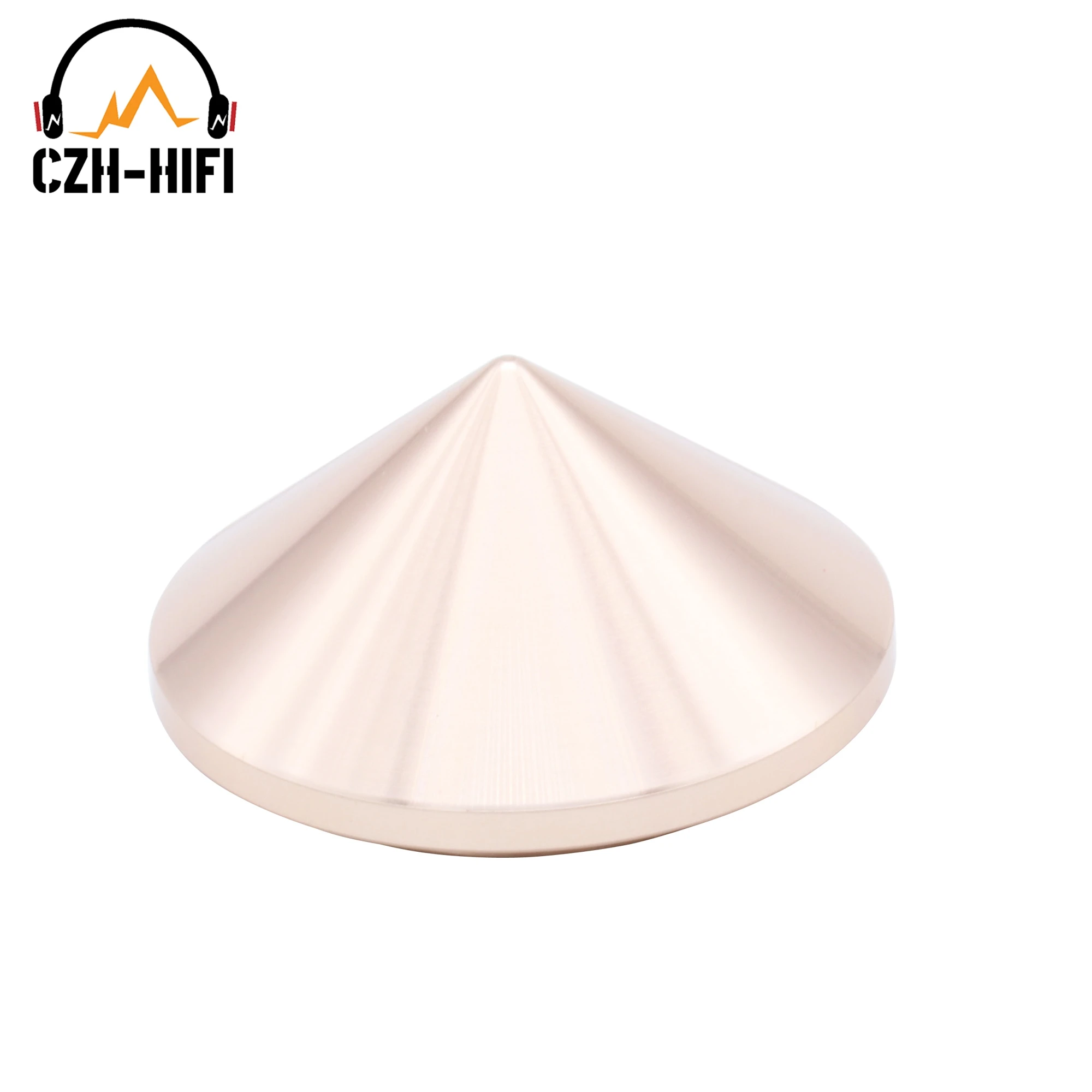 4pcs Speaker Stand Feet Pad Aluminium Alloy Metal Spikes Cone Floor Foot Nail Speaker Noise Nial Amplifier Turntable Isolation