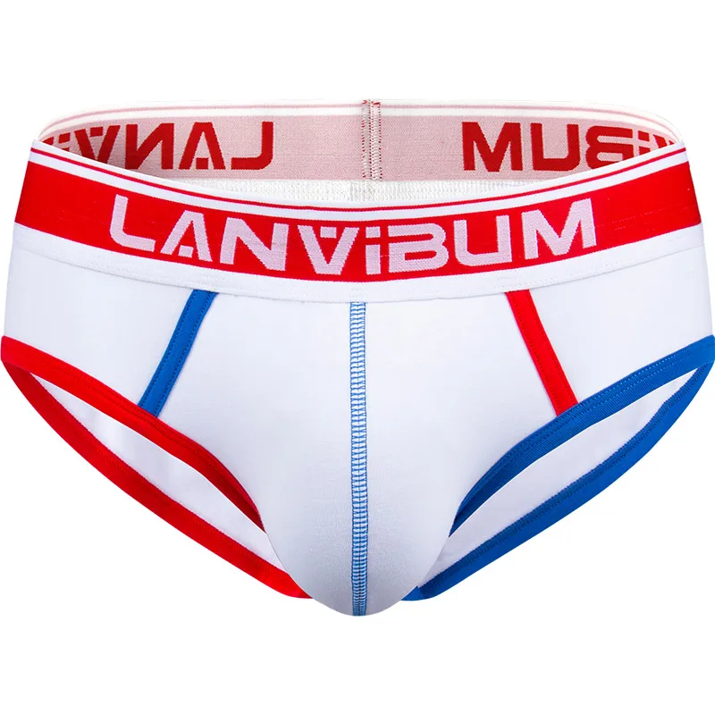 Lanvibum трусы мужские Men\'s Briefs Underwear Sexy Lingerie Suspensorio Masculino Calzon cillos Majtki Męskie Brand Man Slip