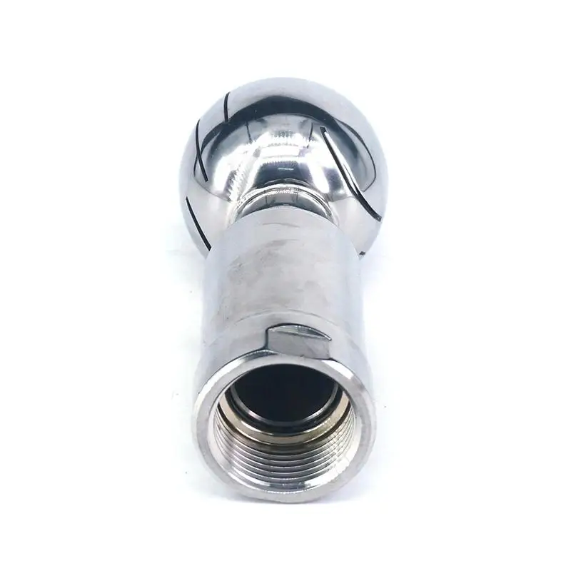 1" BSP Female Thread 304 Stainless Steel Sanitary Thread Rotary Spray Ball Tank Cleaning Ball