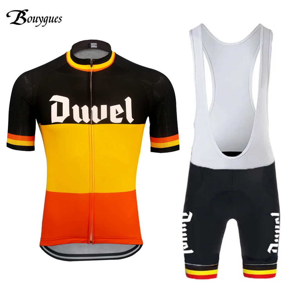 New Classic Men's Short-Sleeved Cycling Jersey Set Breathable And Quick-Drying Ciclismo Mountain Outdoor Sport Bike Sportswear