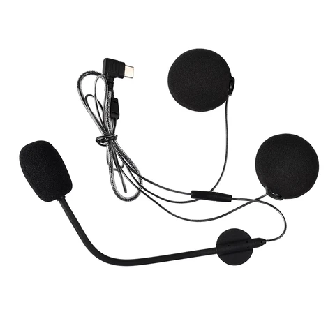 Динамик Fodsports, совместимый только с Bluetooth-гарнитурой-интеркомом для мотоциклетных шлемов M1-S Plus, M1-S Air