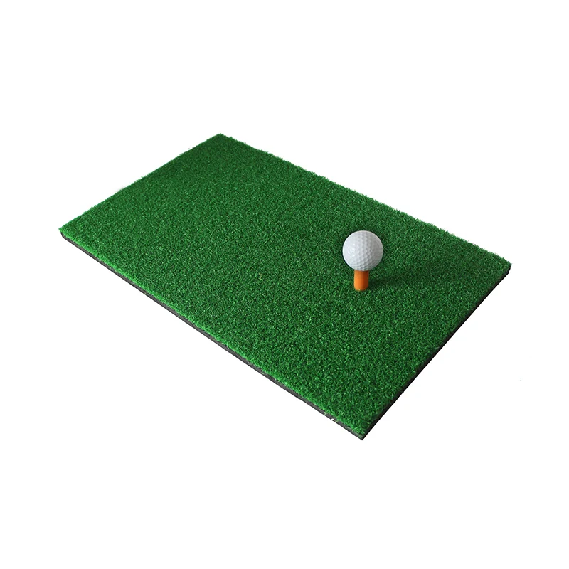 Golf Training Mat With Rubber Tee