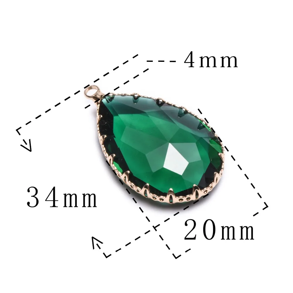 GUFEATHER M77,jewelry accessories,copper,crystal,accessory parts,hand made,charms,jewelry making,diy pendants,2pcs/lot