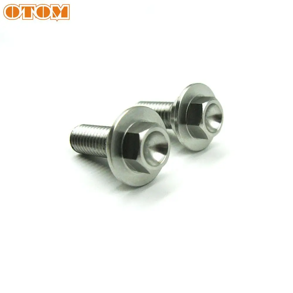 OTOM M8x1.25 Motocycle Tool Free Seat Bolt Bicycle Stainless Steel Bolts Nuts Screws Mount Rear Seat For HONDA CRF250R CRF450R