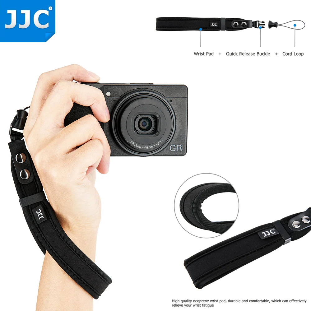 Compact Mirrorless Cameras Shoulder Wrist Strap Quick Release for Sony ZV-1 Ricoh GRIIIx Fuji Instax Mini Evo Camera Sling Belt