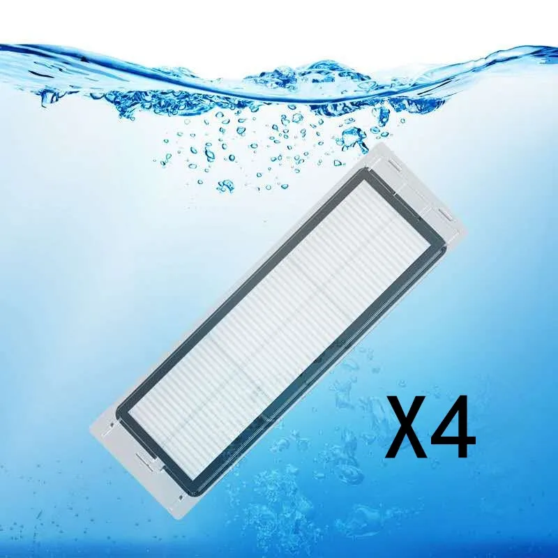 Veel Air Filters Voor Xiaomi Mijia 1/2/1S Roborock Alle Series S50 S60 S5 S6 Max pure Mi Robot Stofzuiger SDJQR01RR SDJQR03RR