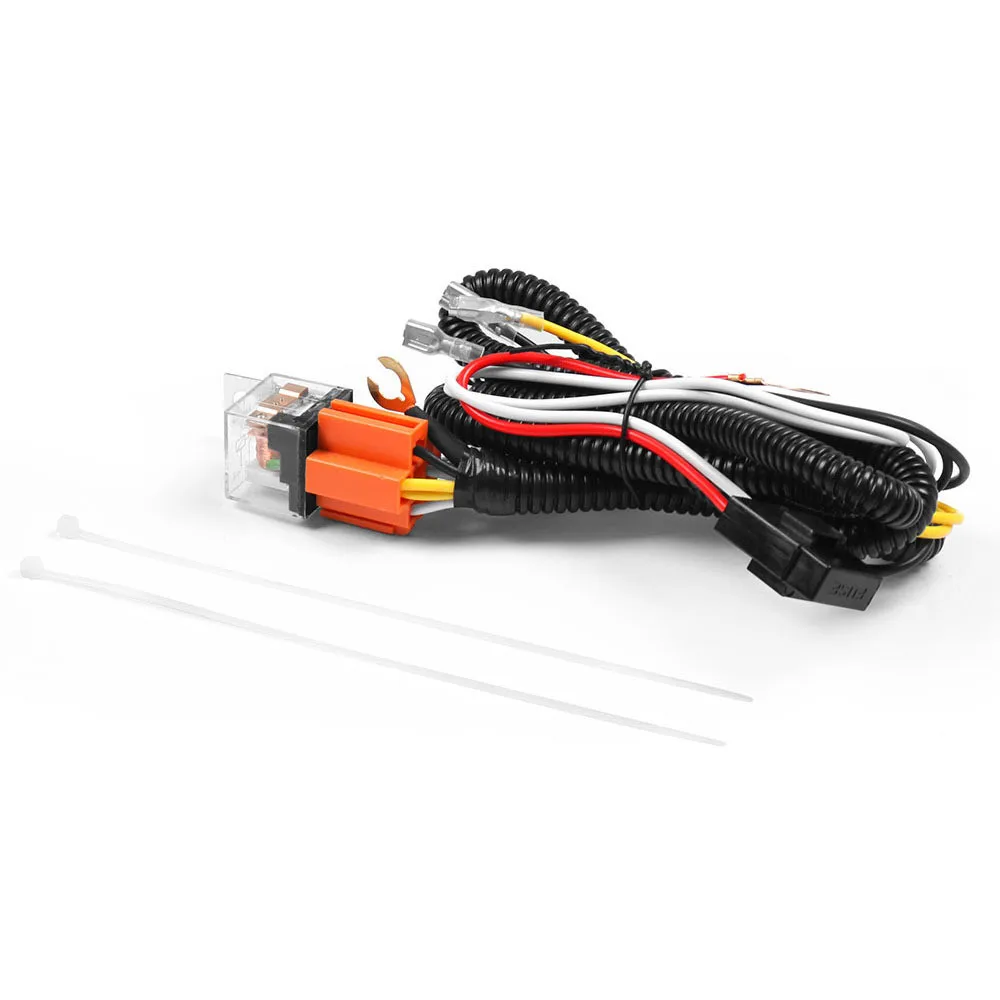 Car 12V Horn Wiring Harness Relay Kit Universal for Truck Grille Mount Blast Tone Horns