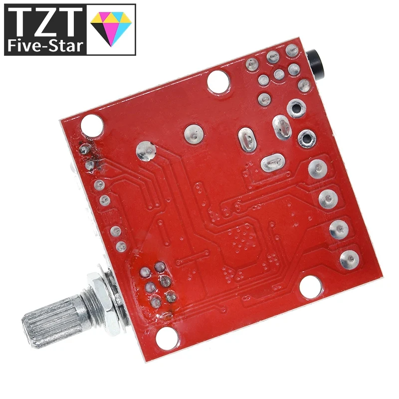 TZT 1/3 Stück 12V Mini Hi-Fi PAM8610 Audio-Stereo-Verstärkerplatine 2X10W Dual-Kanal D-Klasse Zum Niedrigsten Preis – Detail 11