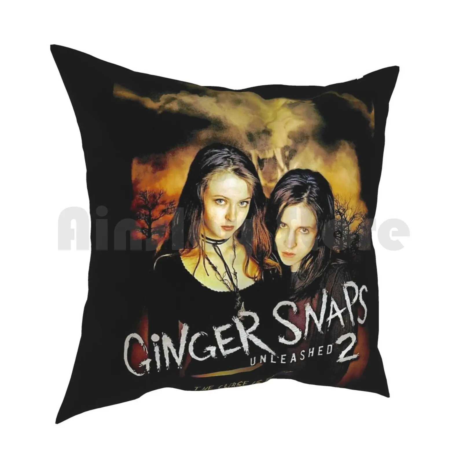 Ginger Snaps 2 : Unleashed Pillow Case Printed Home Soft Throw Pillow Horror Scary Movies Horror Scary