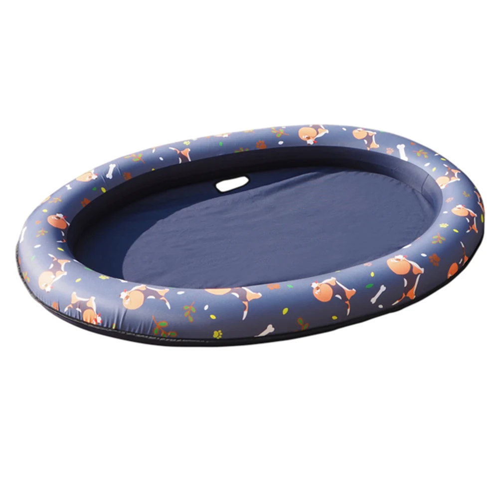 new Dog Pool Float Pet Swimming Pool Raft Floating Bed Iatable Dog Water Toys Spring Summer Swimming Ring Pet Dog Pool Toy