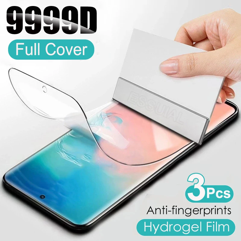 3 Pcs Hydrogel Film Screen Protector For Motorola Z Z2 Z2play Edge edgeplus Gpro G 5Gplus G 5G Gpower2021  Film Not Glass