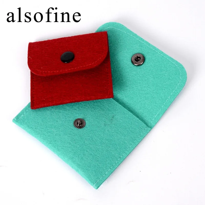 

Fashion 10pcs/lot Small Items Jewelry Storage Bag Earrings Earrings Storage Bag Necklace Ring Jewelry Packaging Travel Carrying