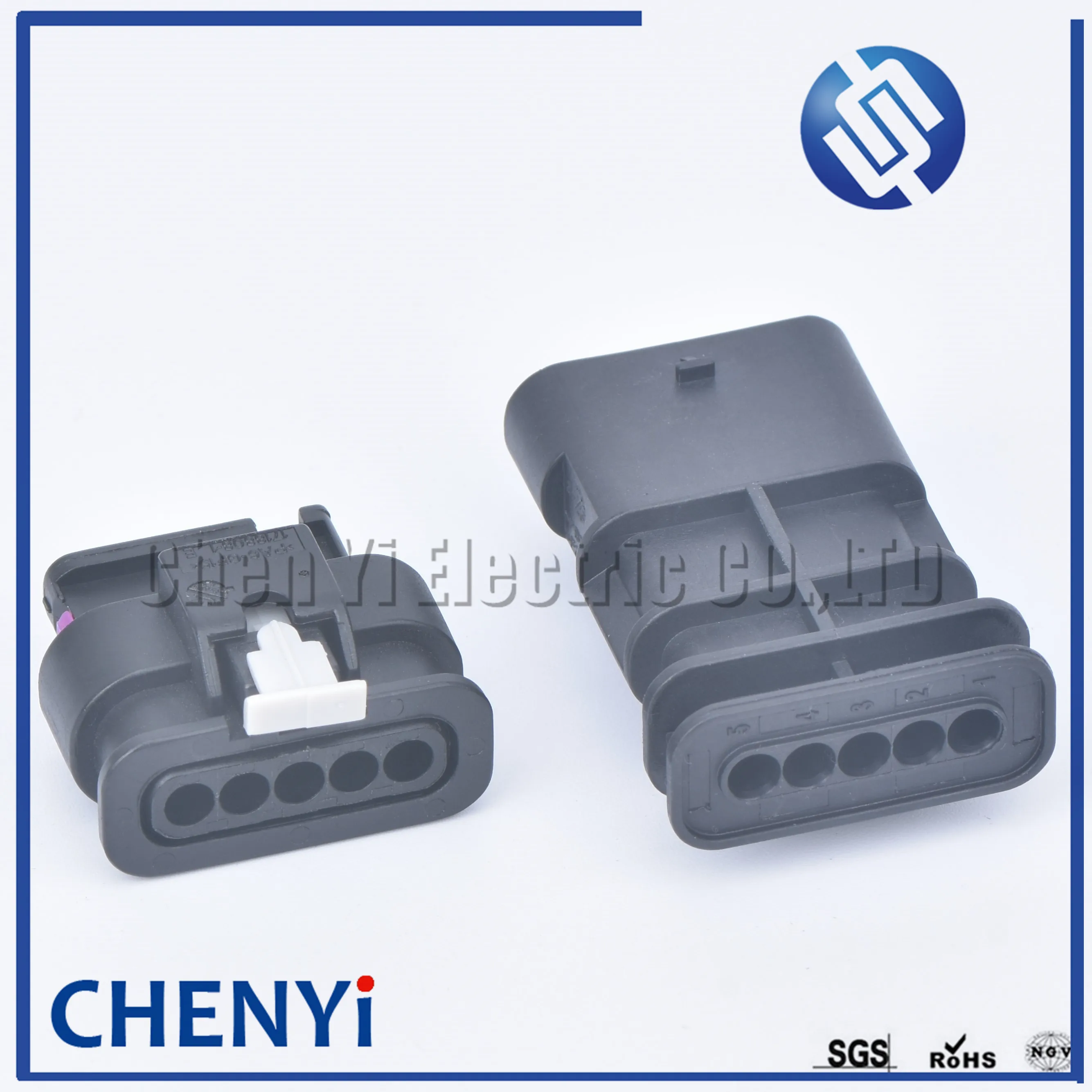 5 Pin 1-1718806-1 4F0 973 705 Female or Male Automotive Electric Connector Waterproof Air Flow Meter Sensor Plug 4F0973705