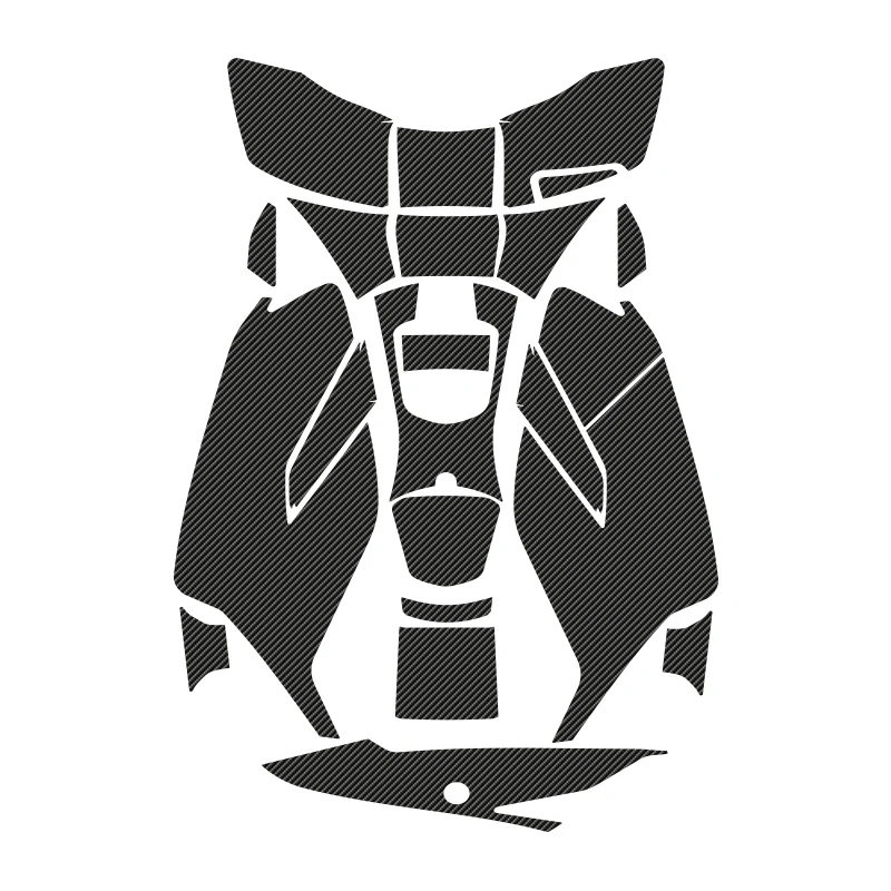 

Motorcycle PCX 2D Carbon Fairing Sticker Full Kits Decoration Decals Tankpad for Honda Pcx150 PCX 150 2021 2022 accessories