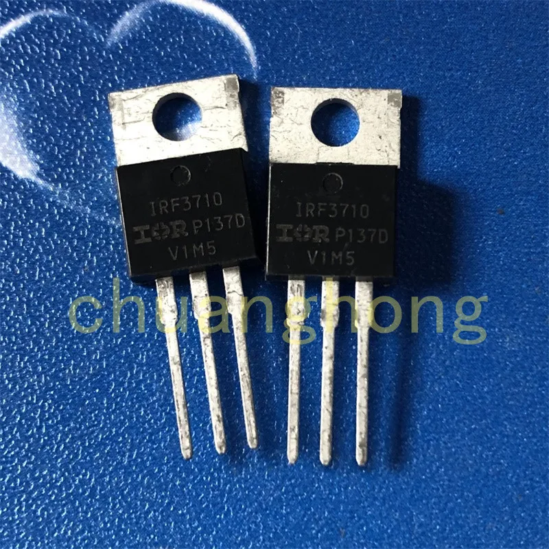 1 Teile/los Original Neue Power Triode IRF3710 Field Effect Transistor MOS Triode ZU-220 57A 100V