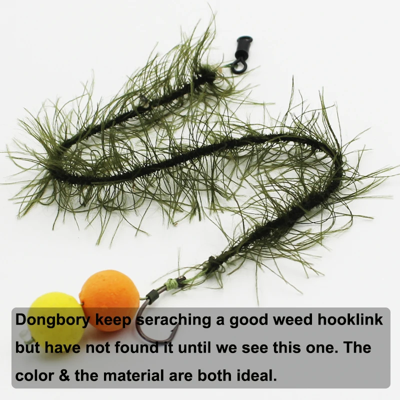5M Carp Fishing Line Rope Weed Hooklink Thread 8 strands Braided Fishing Line Carp For Carp Rig Hair Rig  Uncoated Hook Link