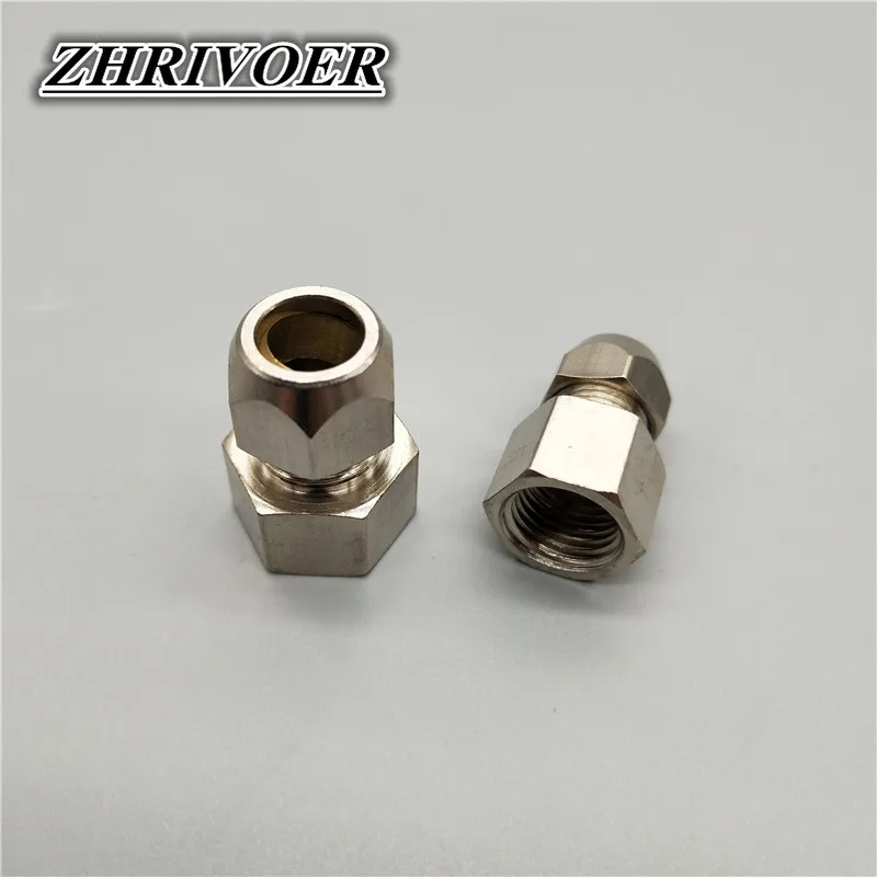 Compressão do tubo do óleo do fechamento do anel, tubo da virola, conector do encaixe da compressão, 4mm, 6mm, 8mm, 10mm, 12mm, M14 x 1.5, M20 x 1.5