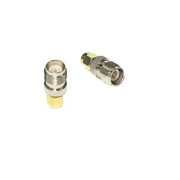 1pc NEW  RP-TNC Female Jack  to RP-SMA  Male Plug  RF Coax Adapter Convertor   Straight  Goldplated  Wholesale