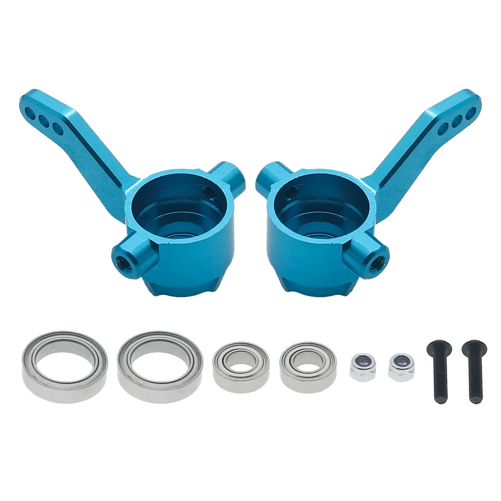 Alloy 2pcs/set alloy steering blocks for 1/10 ARRMA 3s&Mega550 Vorteks Senton Granite Big Rock Typhon upgrade part