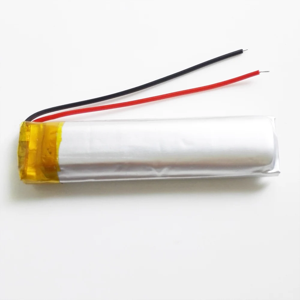 3.7V 500mAh Lithium Polymer LiPo Rechargeable Battery 801350 Cells For Mp3 Bbluetooth GPS PSP Speaker Recorder Camera Headphone