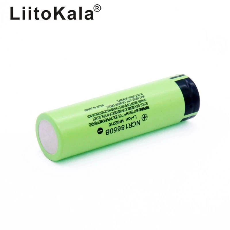 Gorący LiitoKala oryginalny 18650 bateria 3400mah 3.7v bateria litowa do panasonic NCR18650B 3.7V latarka baterii