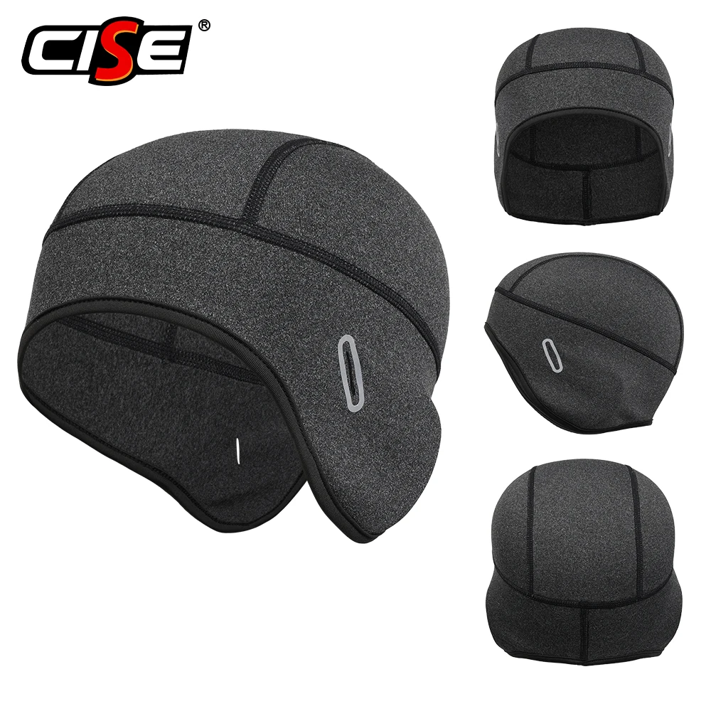 Winter Motorcycle Cap Moto Motocross Helmet Liner Motorbike Cycling Riding Racing Biker Ear Warmer MTB BMX Bicycle Hat Men Women