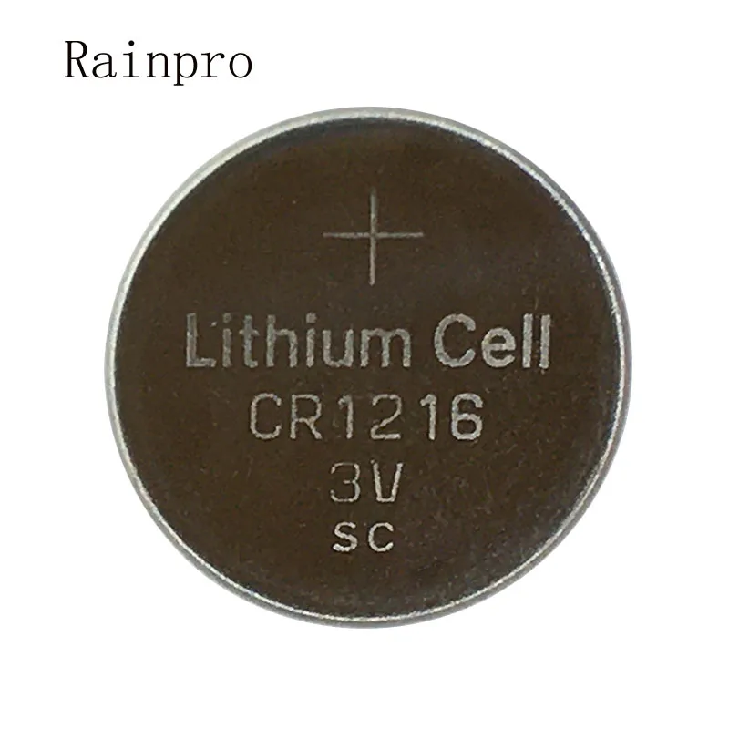 Rainpro 10 Cái/lốc CR1216 Nút Pin Cr1216 Đồng Hồ Điện Tử Cho IC Card Dạ Quang Đồ Chơi Điện Tử Phản