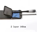 2 layer 140cm black