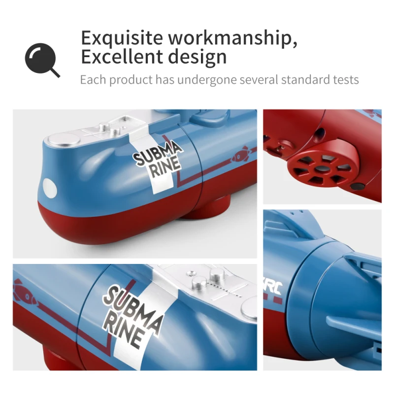 Symulacja zdalnego sterowania nuklearny okręt podwodny 70CM głębokość nurkowania unoszą się w wodzie wodoodporny Mini Model wojskowy elektryczny zabawka dla dzieci