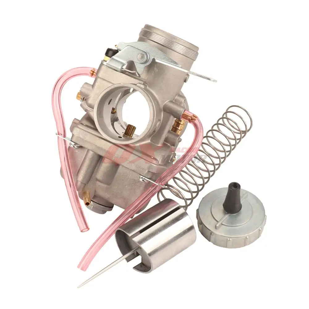 High Performance 38mm Carburetor For Mikuni VM38 Round Slide 38mm VM38-9 Spigot Carbs 2 Stroke Motorcycle ATV Quad UTV Parts