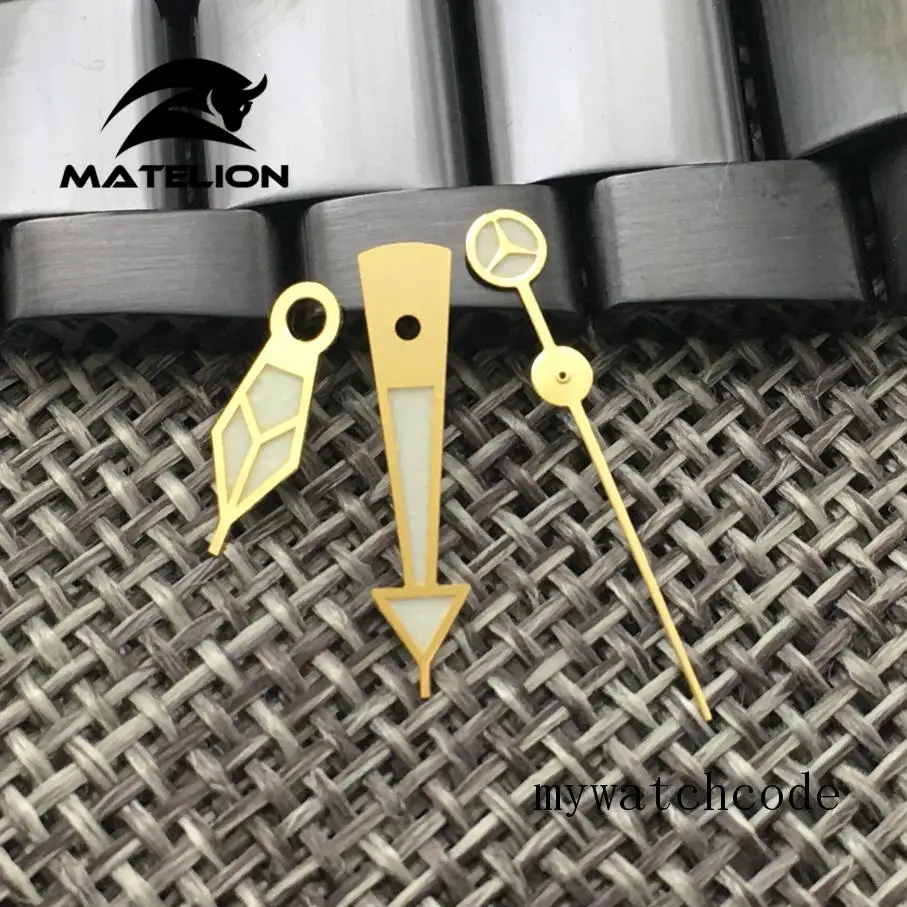 Hàng Mới Về Dây Tay Phù Hợp Với NH35 NH36 Mẫu 7s26 4r35 7009 Tự Động Phong Trào Vàng/Đen/Màu Bạc xanh Lume