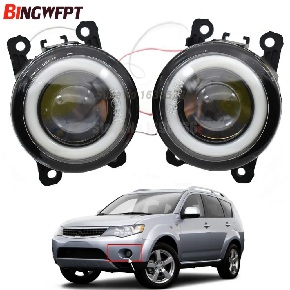 

2 шт. светодиодная лампа переднего противотуманного света Angel Eye H11 12 В для Mitsubishi Outlander XL 2007-2013 для Mitsubishi Pajero 4 2011