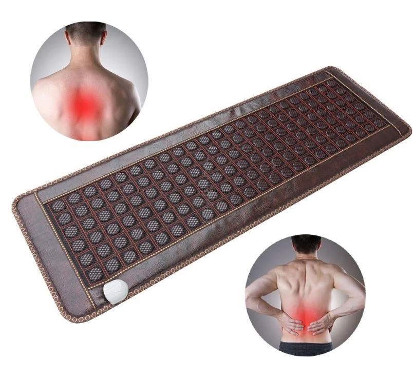 50x150cm Electric Heated Jade Tourmaline bed Mattress Germanium Stone Massage Jade Stones Cushion Sofa Pad Infrared Heating Mat