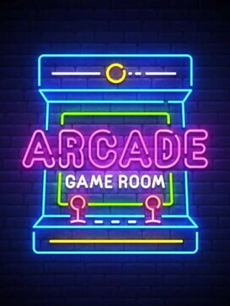 

Neon Sign For ARCAD Game Room Decor Commercial Beer Lamp Machine light decorate Hotel Impact Attract light Neon Light Sign Art