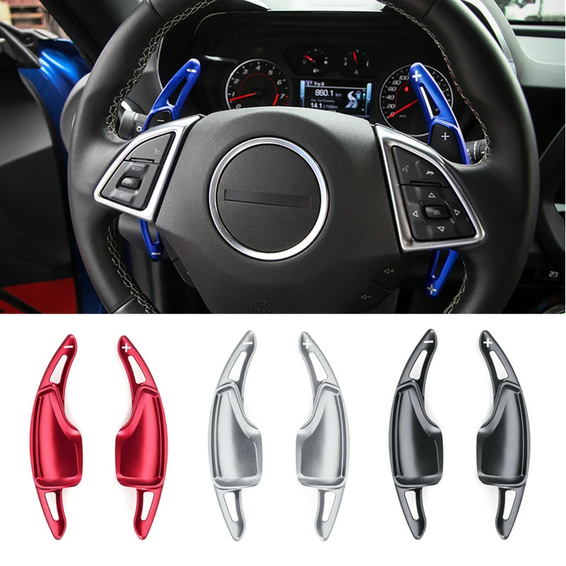 Voor Chevy Camaro ZL1 LT1 Rs Ss 2016 + Chevrolet Camaro MK6 Convertible Auto Stuurwiel Schakelpaddels Extension Auto accessoires