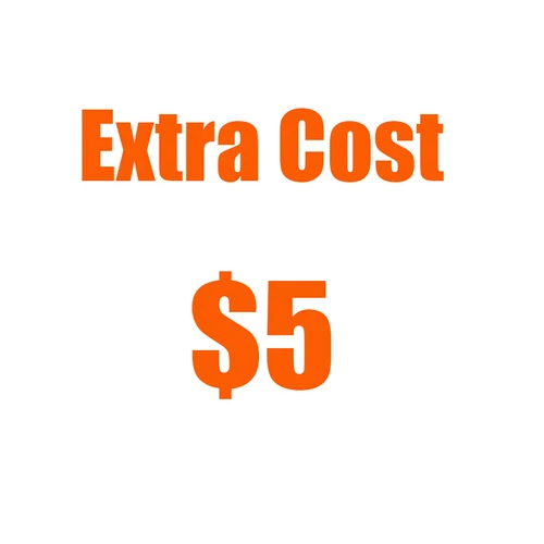 Imagen 1 del producto Tarifas de pedido suplementarias de $5 para pedidos de gafas personalizadas, lentes graduadas y accesorios para gafas