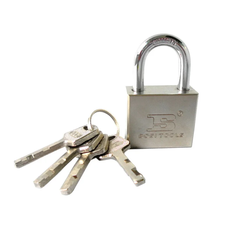 BOSI 30mm Brass Padlock Master Lock With 4PC Keys