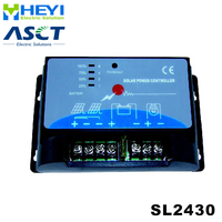 Universal solar charge and discharge controller with Power display 10A SL2430 12V / 24V solar controller pwm