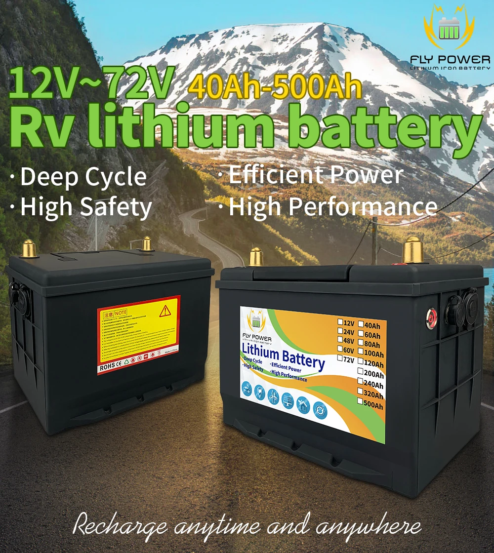 24V LiFePO4 40Ah con batteria al litio BMS LFP per camper camper Scooter Golf Cart energia solare riserva di alimentazione